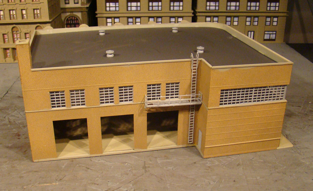 HO Scale Walthers Fire Dept Headquarters - PJs Train Shack