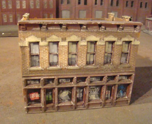 ho scale wooden buildings