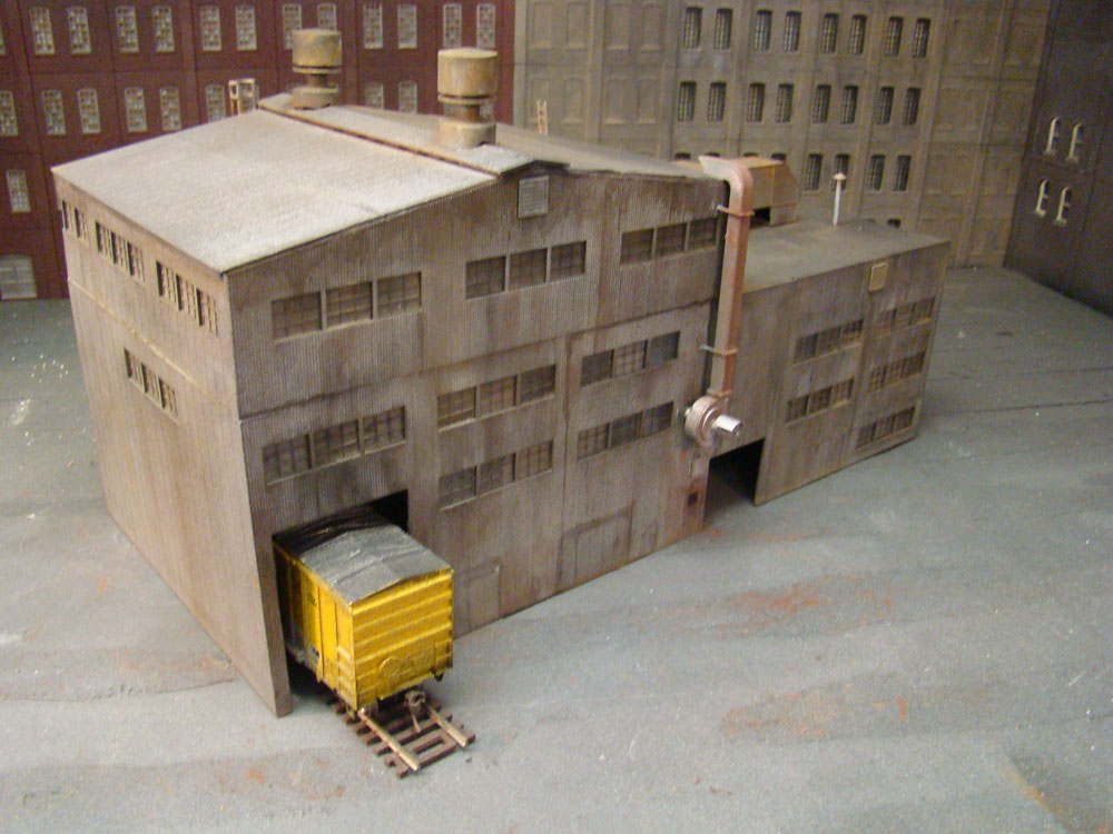 HO Scale Walthers Kitbashed Grinding Facility - PJs Train Shack